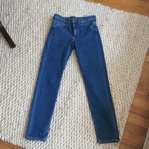 COS high waisted skinny jeans